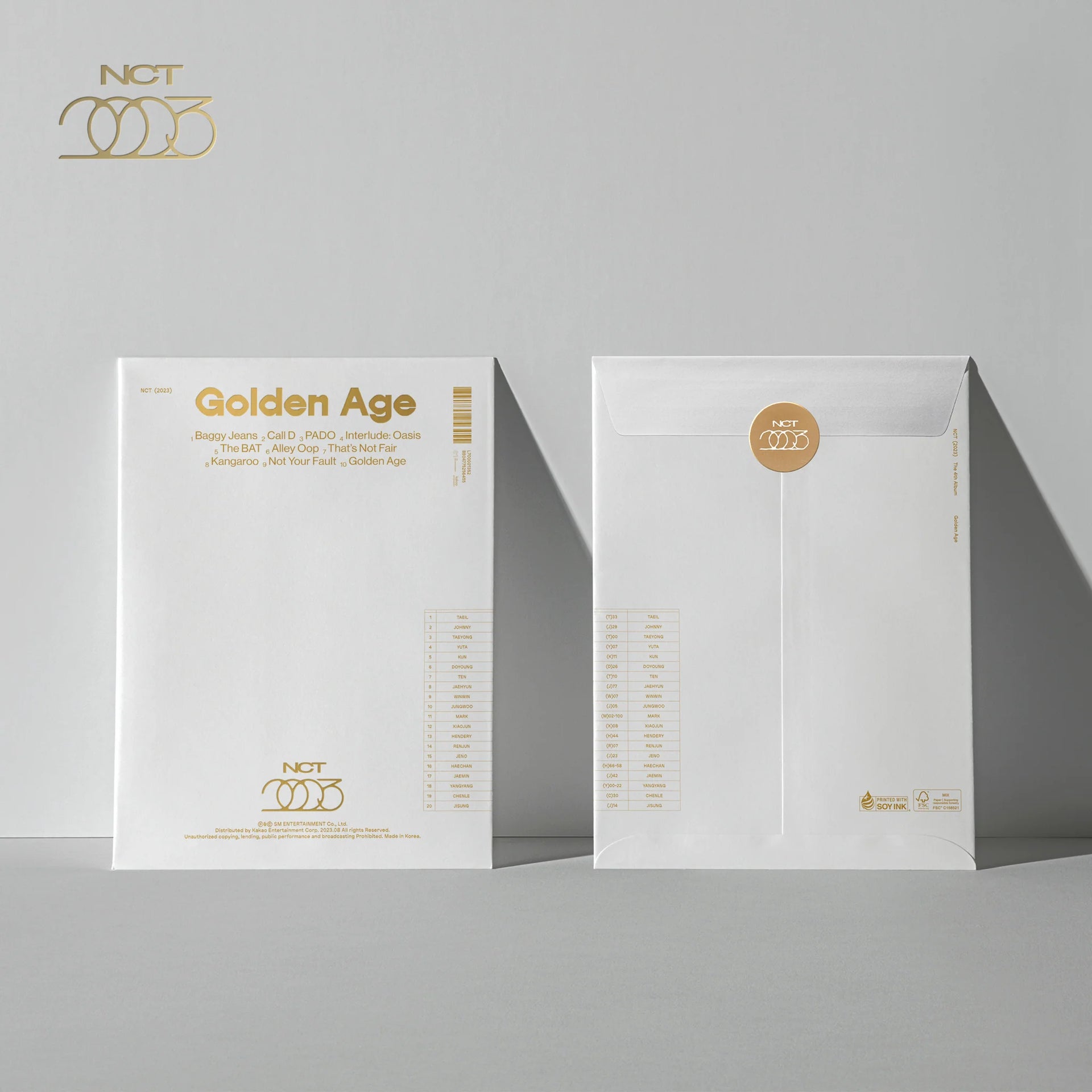 NCT - 4th Album 'Golden Age' (Collecting Version) – Kloud K