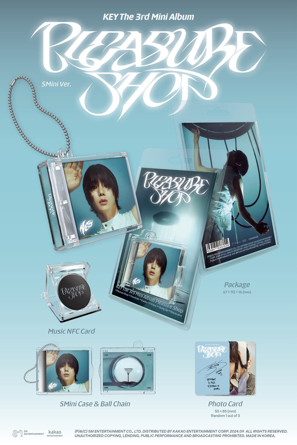 [FINAL SALE] SHINee - KEY - 3rd Mini-Album 'Pleasure Shop' (SMini Version)