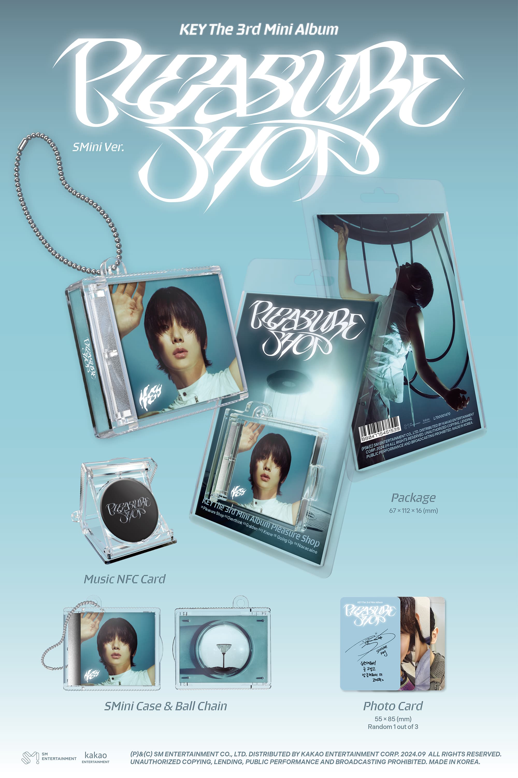 [FINAL SALE] SHINee - KEY - 3rd Mini-Album 'Pleasure Shop' (SMini Version)
