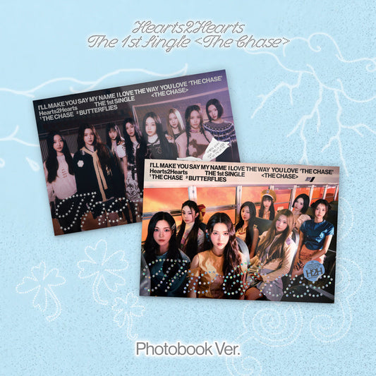 Hearts2Hearts - 1st Single 'The Chase' (Photo Book Version)