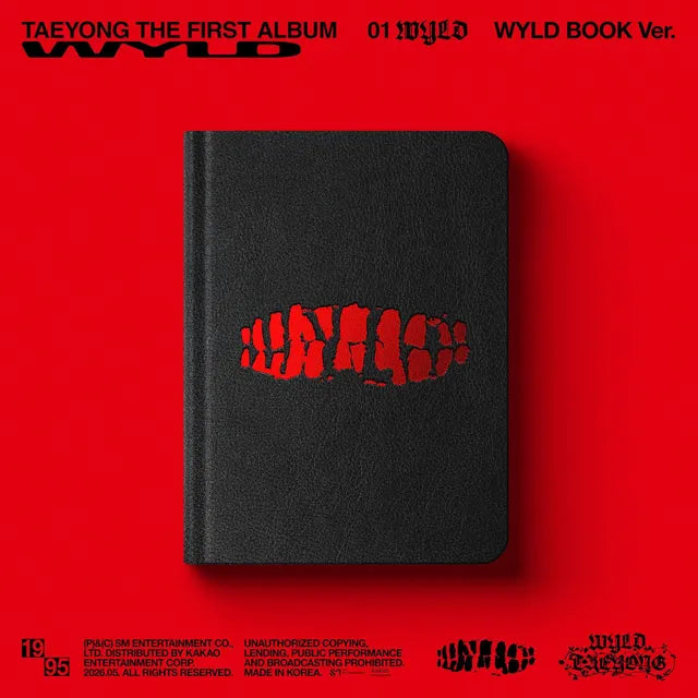 NCT - TAEYONG - 1st Full Album 'WYLD' (WYLD BOOK Ver.)