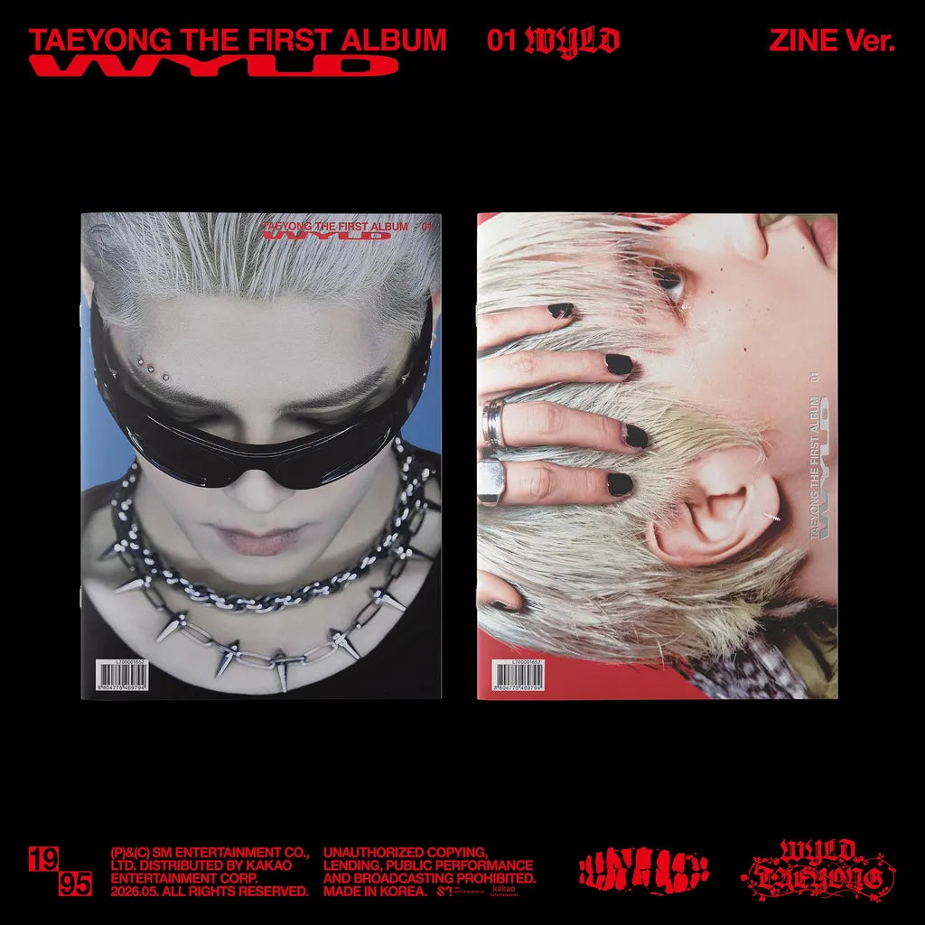 NCT - TAEYONG - 1st Full Album 'WYLD' (Zine Ver.)