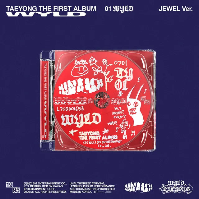 NCT - TAEYONG - 1st Full Album 'WYLD' (Jewel Case Ver.)