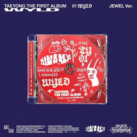 [PRE-ORDER] NCT - TAEYONG - 1st Full Album 'WYLD' (Jewel Case Ver.) + MAKESTAR POB