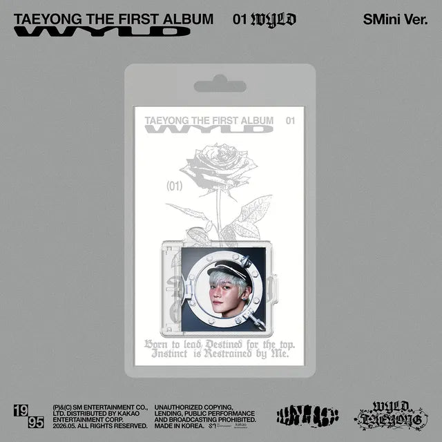 [PRE-ORDER] NCT - TAEYONG - 1st Full Album 'WYLD' (SMini Ver.)