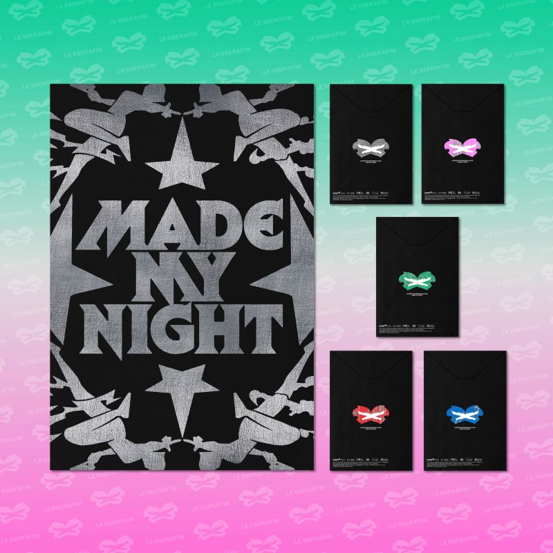[PRE-ORDER] LE SSERAFIM - 2nd Single Album 'Made My Night' (COMPACT ver.) + SOUNDWAVE POB