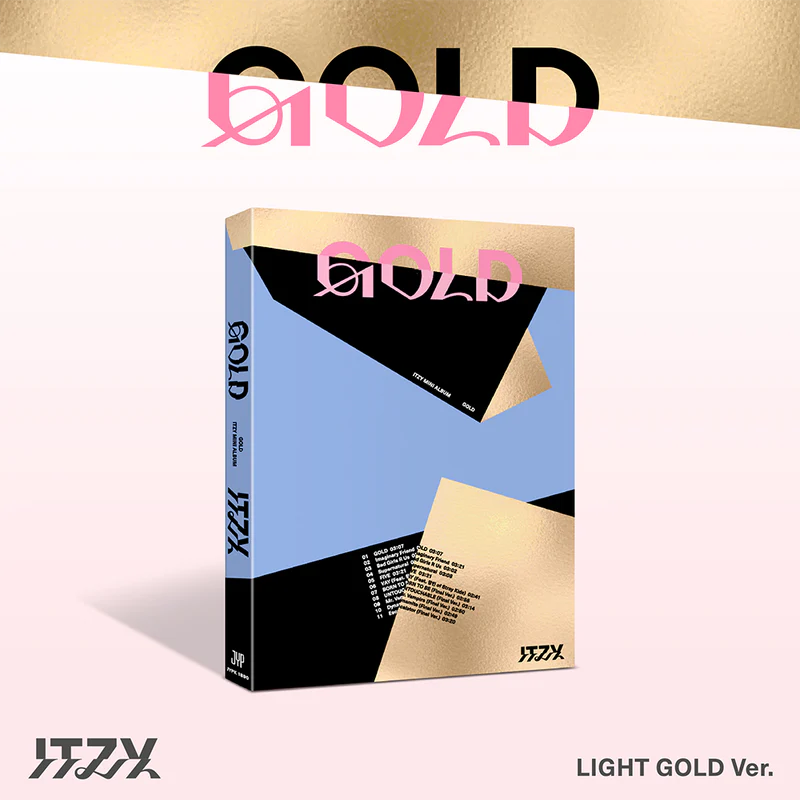 ITZY - 2nd Album 'GOLD' (Standard Version) + Soundwave POB Photocard