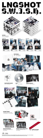 [PRE-ORDER] LNGSHOT - EP 'S.W.I.S.H.' (Standard ver.) + Apple Music POB