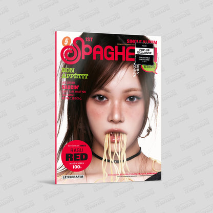 LE SSERAFIM - 1st Single Album 'SPAGHETTI' (COMPACT ver.) [POP-UP Excl.]