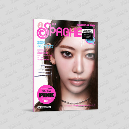 LE SSERAFIM - 1st Single Album 'SPAGHETTI' (COMPACT ver.) [POP-UP Excl.]