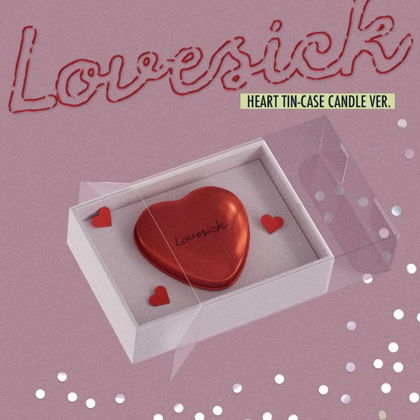 [PRE-ORDER] ITZY - CHAERYEONG - 1st Mini Album 'Lovesick' (Heart Tin-Case Candle ver.) + Apple Music POB