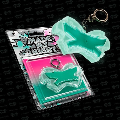 [PRE-ORDER] LE SSERAFIM - 2nd Single Album 'Made My Night' (Glow Clicker Keychain ver.)