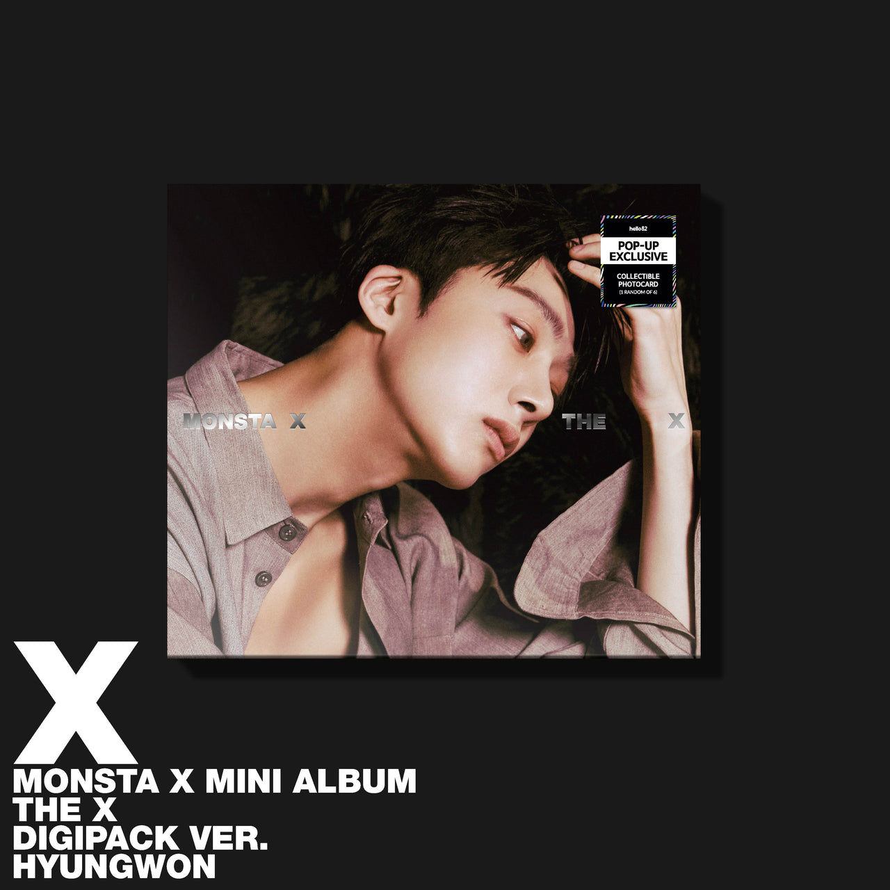 [PRE-ORDER] MONSTA X - 'THE X' (DIGIPACK ver.) [POP-UP Exclusive]