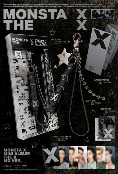 [PRE-ORDER] MONSTA X - 'THE X' (MD ver.) (LIMITED)
