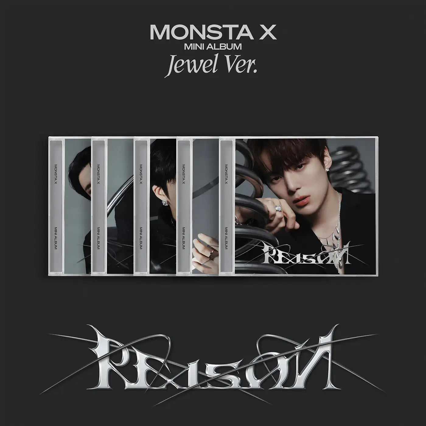 MONSTA X - 12th Mini-Album 'REASON' (Jewel Case)