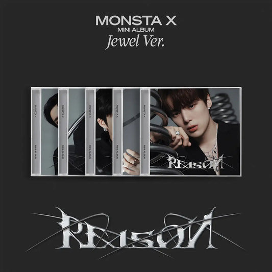 MONSTA X - 12th Mini-Album 'REASON' (Jewel Case)