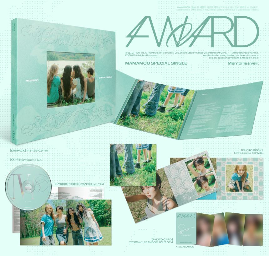 MAMAMOO - Special Single '4WARD' (Digipack ver.)