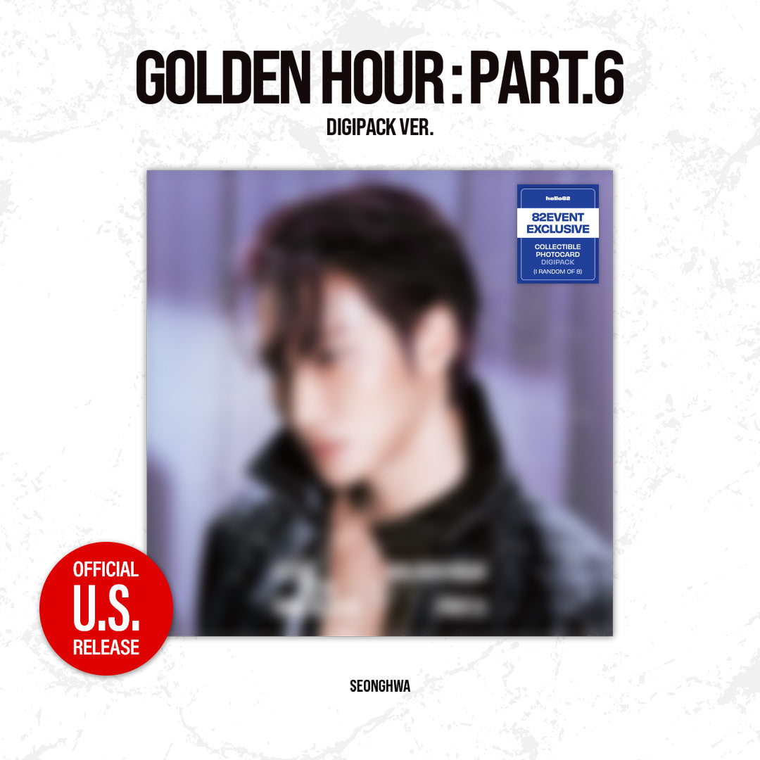 [PRE-ORDER] ATEEZ - 'GOLDEN HOUR: PART.6' (DIGIPACK ver.) - 82EVENT Exclusive (RANDOM)