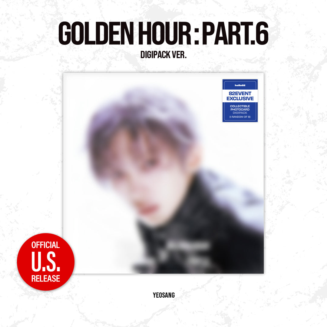 [PRE-ORDER] ATEEZ - 'GOLDEN HOUR: PART.6' (DIGIPACK ver.) - 82EVENT Exclusive (RANDOM)