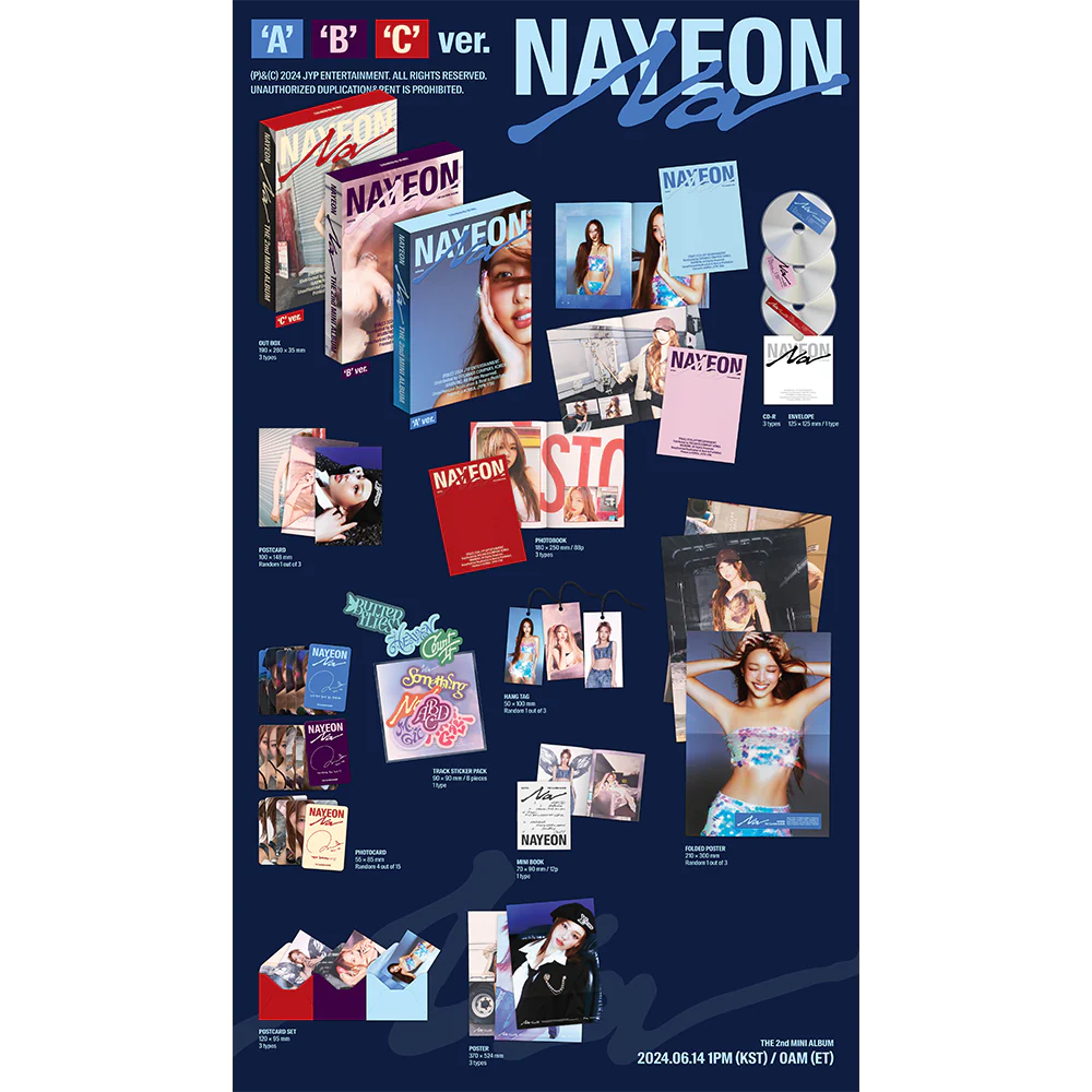 TWICE - NAYEON - 'NA' (Photobook Version)