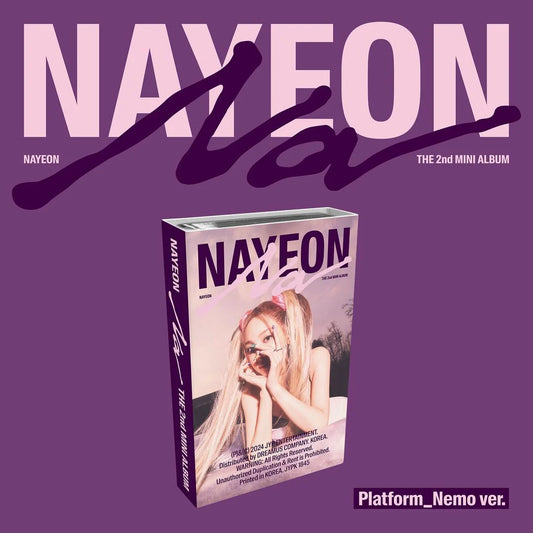 TWICE - NAYEON - 2nd Mini-Album 'NA' (Platform_Nemo Version)
