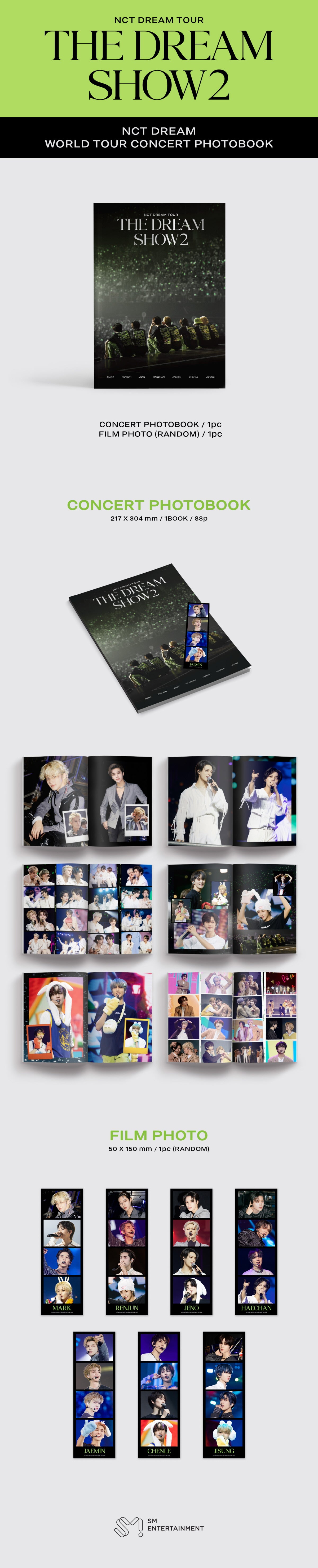 [PRE-ORDER] NCT DREAM - 'THE DREAM SHOW2' World Tour Concert Photobook