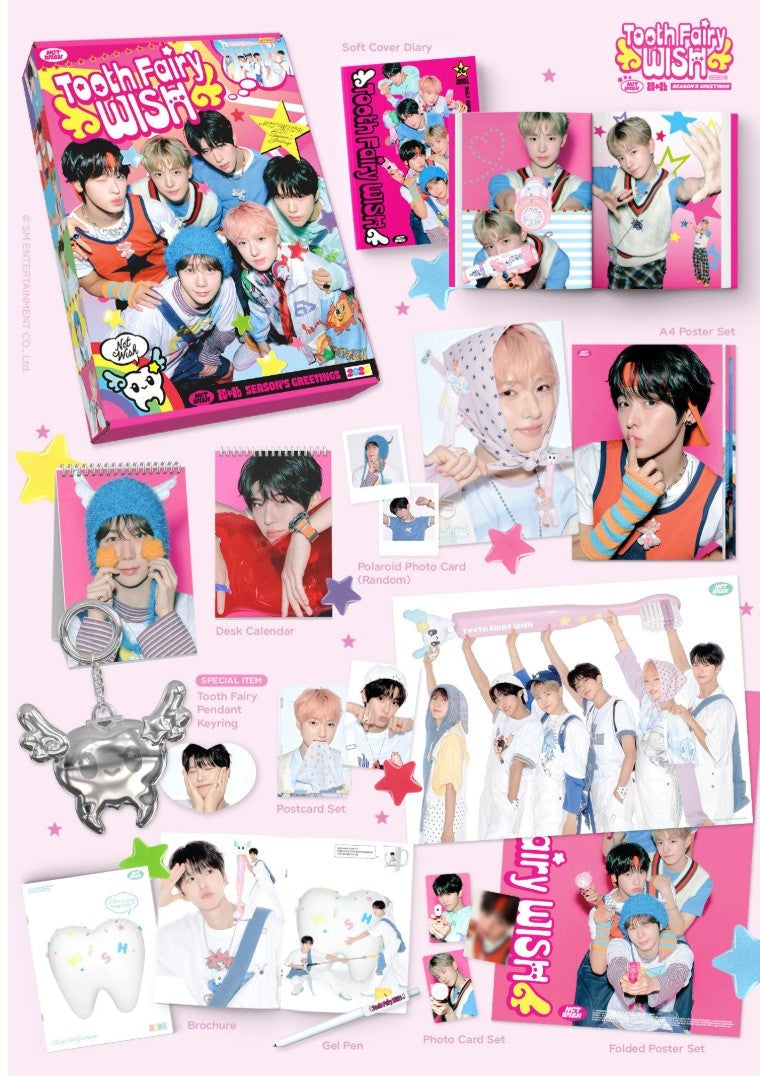 [PRE-ORDER] NCT WISH - 2026 SEASON'S GREETINGS 'Tooth Fairy WISH' + Photocard Set POB