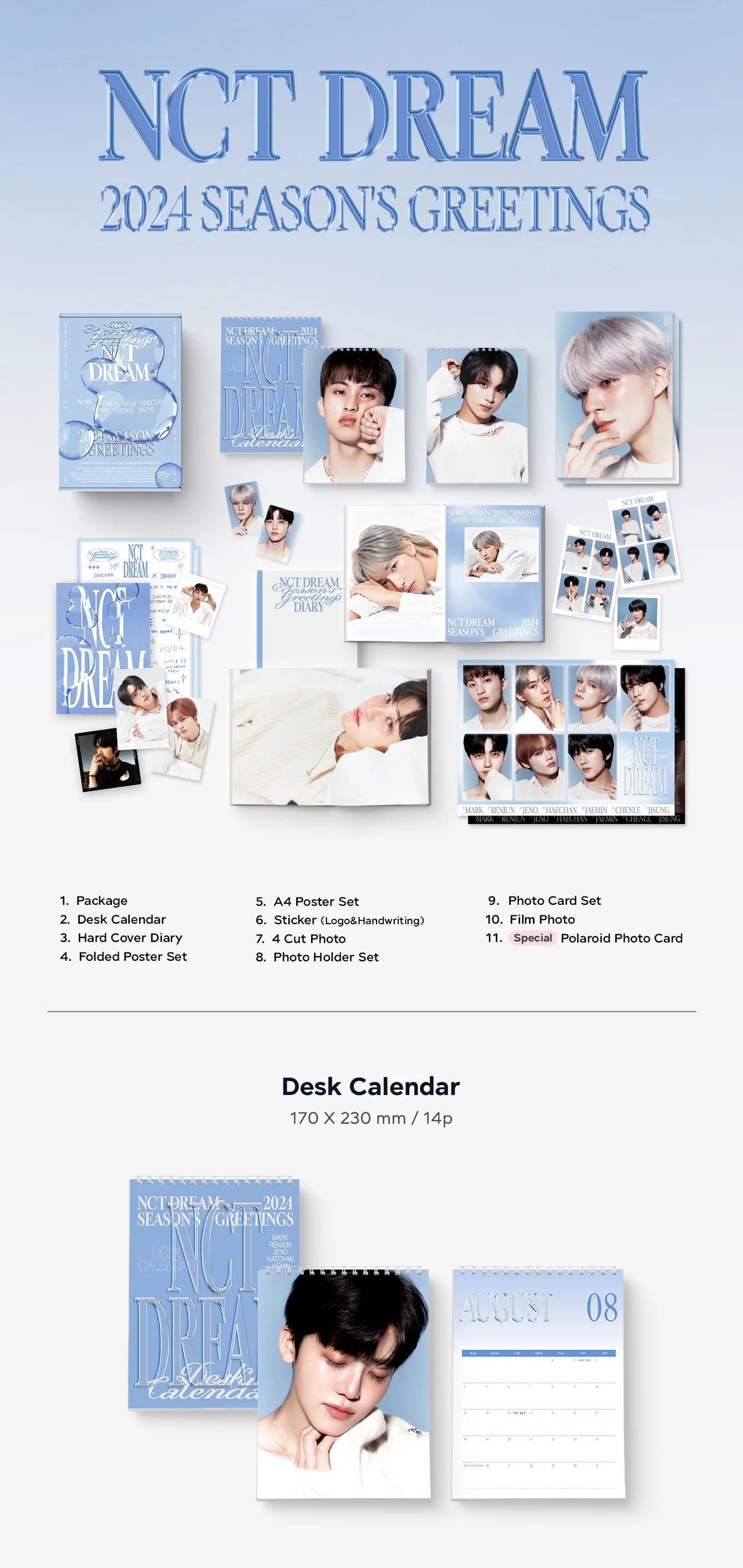 NCT DREAM 2025 Season's Greetings KLOUD KPop Store