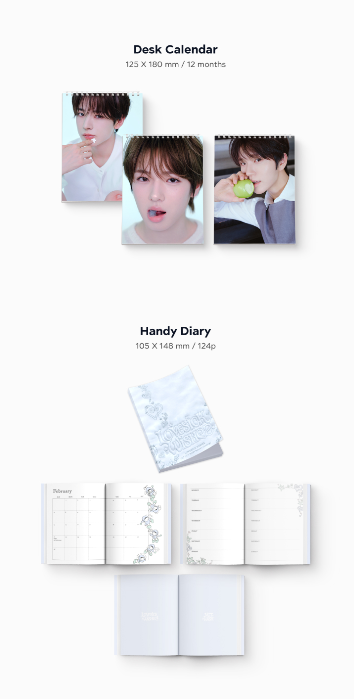 [PRE-ORDER] NCT WISH - 2027 SEASON'S GREETINGS 'LOVESICK WISH' + POB Photocard Set