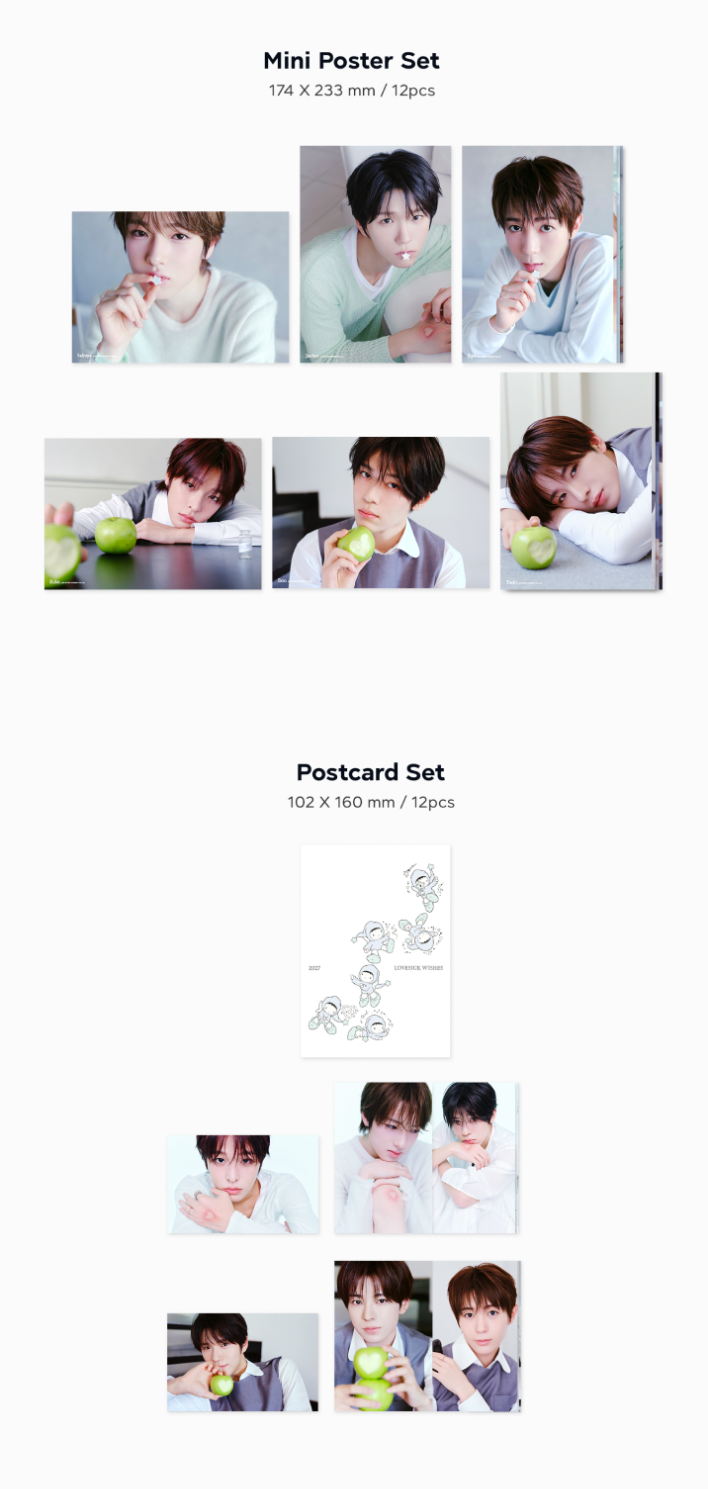 [PRE-ORDER] NCT WISH - 2027 SEASON'S GREETINGS 'LOVESICK WISH' + POB Photocard Set