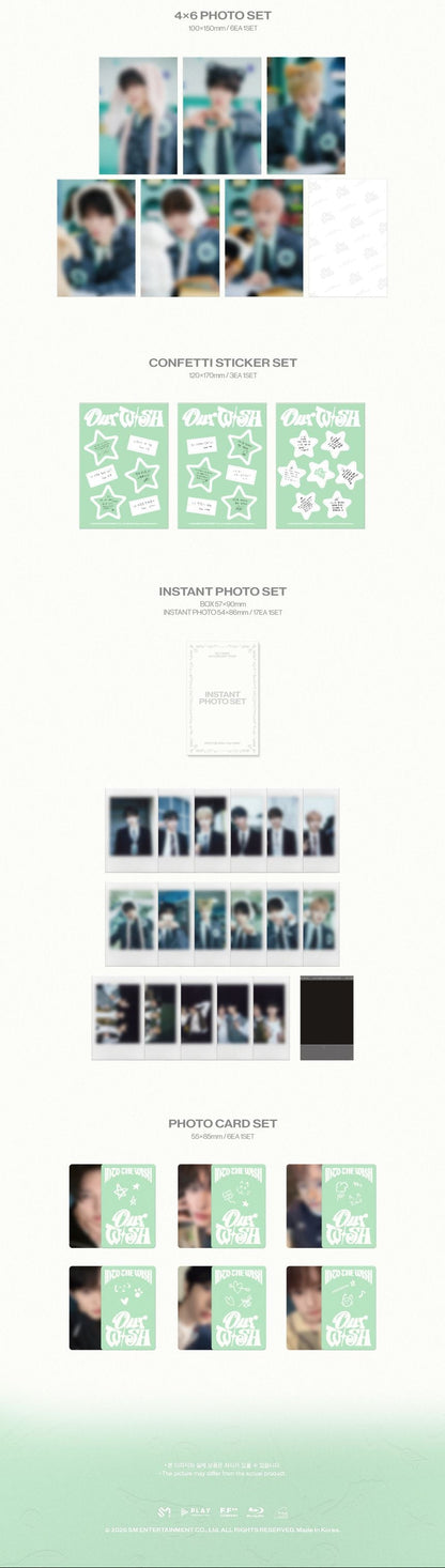 [PRE-ORDER] NCT WISH - 1st CONCERT TOUR 'INTO THE WISH: Our Wish' (Blu-ray ver.)