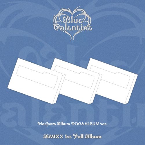 [PRE-ORDER] NMIXX - 1st Full Album 'Blue Valentine' (Platform Album POCCALBUM ver.) + Apple Music Photocard POB