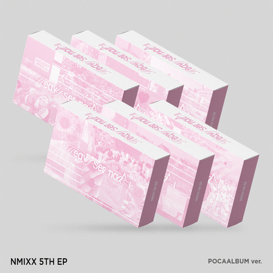 [PRE-ORDER] NMIXX - 5th EP 'Heavy Serenade' (POCAALBUM ver.) (Random) + Applemusic Photocard POB