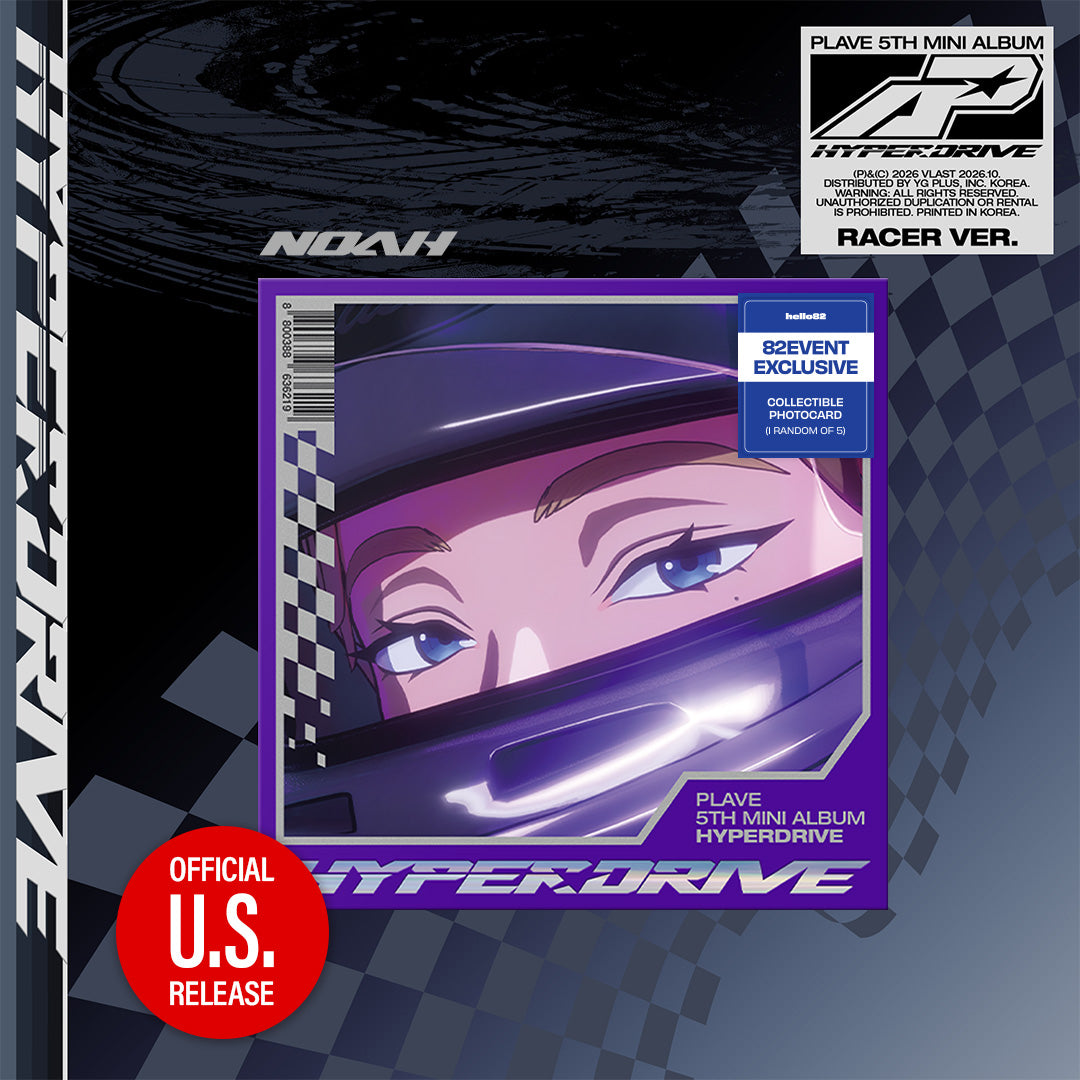 [PRE-ORDER] PLAVE 5th Mini Album 'HYPERDRIVE' (Racer Ver.)(82EVENT Exclusive)