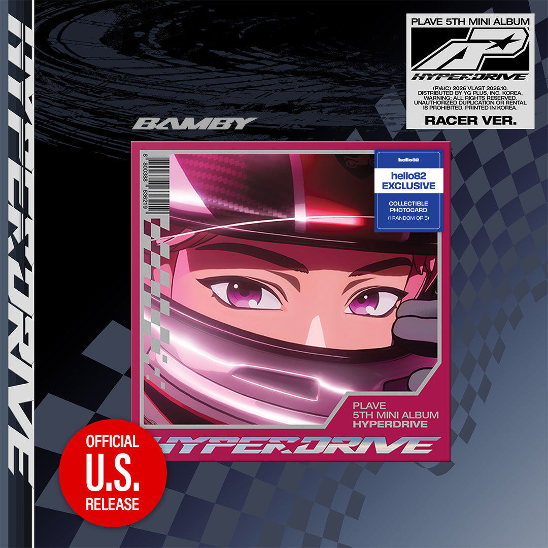 [PRE-ORDER] PLAVE - 5th Mini Album 'HYPERDRIVE' (Racer Ver.)(hello82 Exclusive)