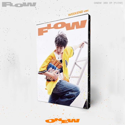 SHINee - ONEW - 3rd Mini-Album 'FLOW' + Apple Music POB Photocard