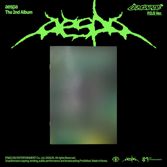 [PRE-ORDER] aespa - 2nd Album 'LEMONADE' (P.O.S Ver.)