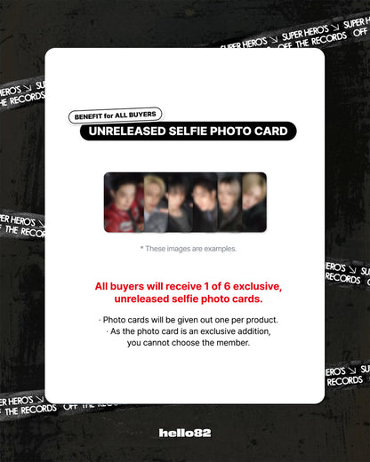 [PRE-ORDER] P1Harmony- 2026 SEASON'S GREETINGS 'SUPER HERO'S OFF THE RECORDS' (hello82 Exclusive)