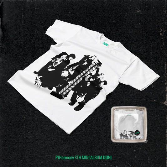 [PRE-ORDER] P1Harmony - 8th Mini-Album 'DUH!' (Plain White T Version) (Special Box Set)