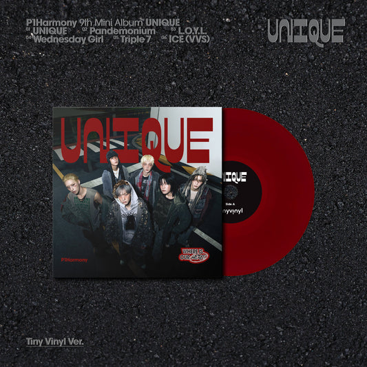 [PRE-ORDER] P1Harmony - 9th Mini Album 'Unique' (Tiny Vinyl ver.)