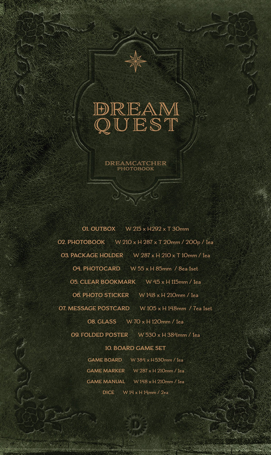 [FINAL SALE] Dreamcatcher 드림캐쳐 - Official Photobook 'DREAMQUEST'