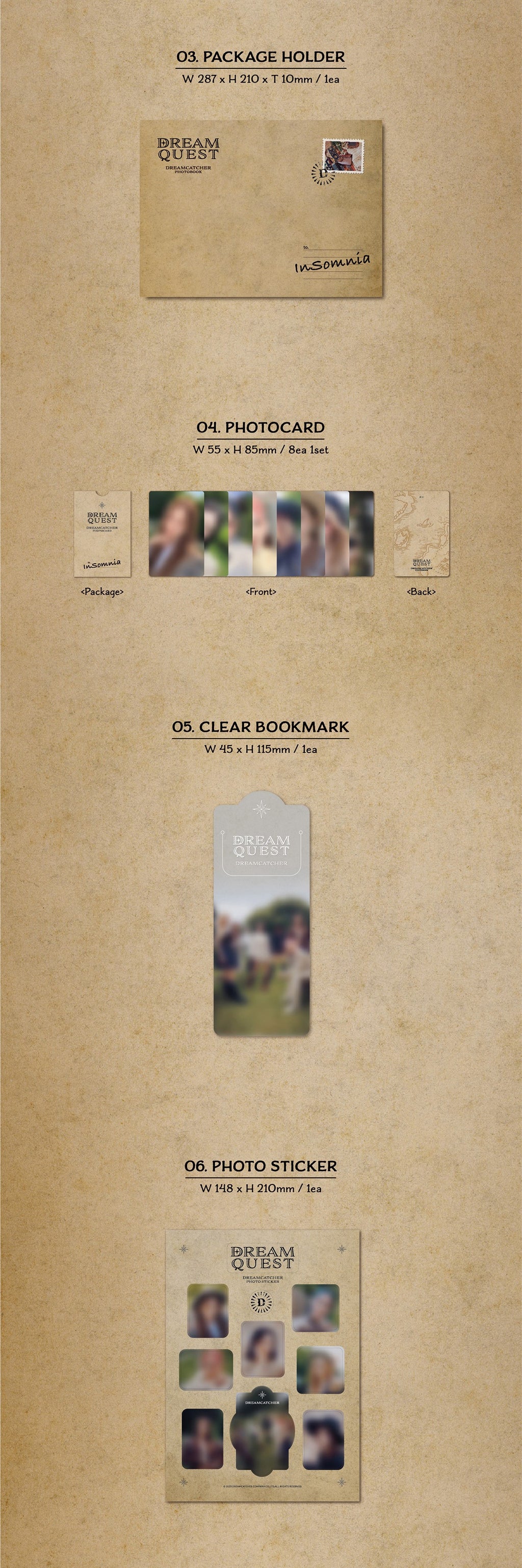 [FINAL SALE] Dreamcatcher 드림캐쳐 - Official Photobook 'DREAMQUEST'