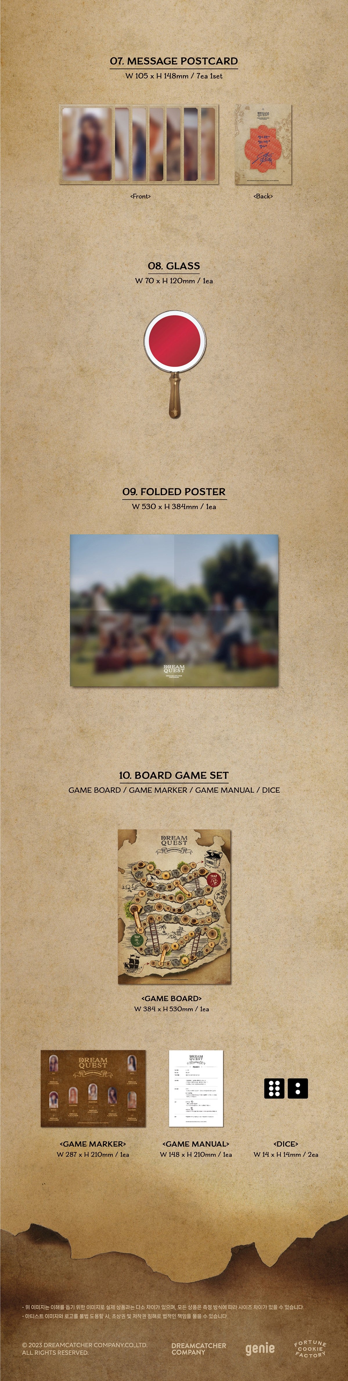 [FINAL SALE] Dreamcatcher 드림캐쳐 - Official Photobook 'DREAMQUEST'
