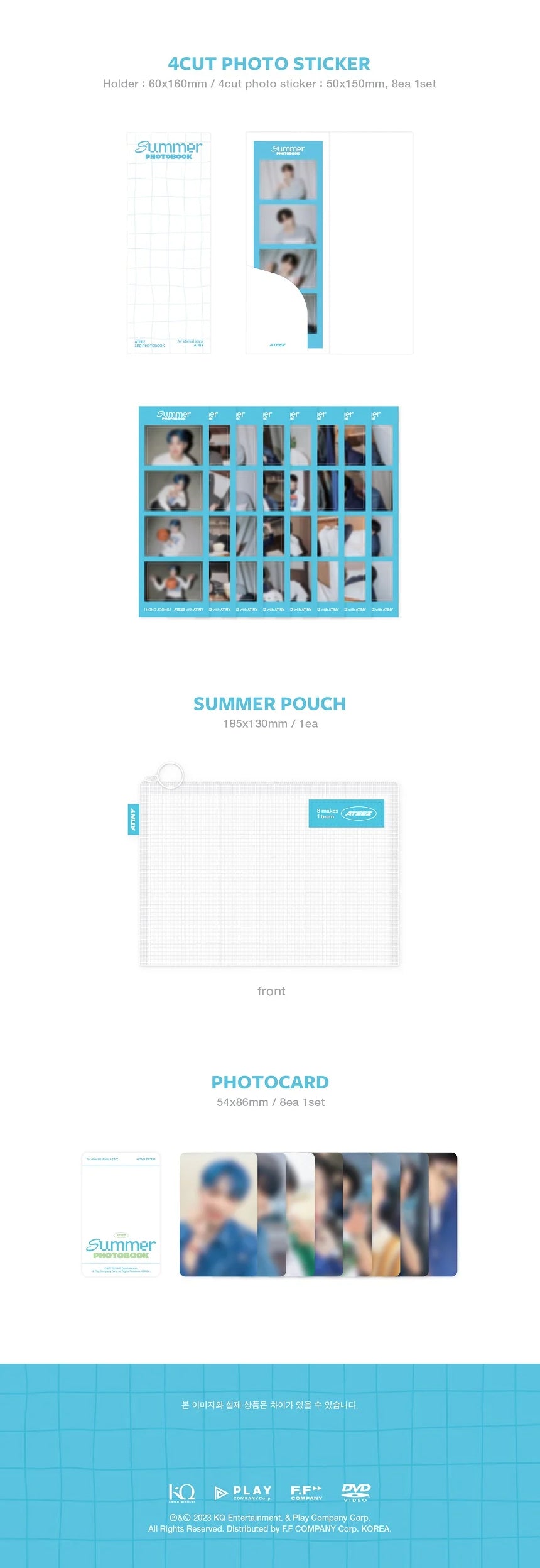 ATEEZ - 2023 Summer Photobook + POB – KLOUD K-Pop Store