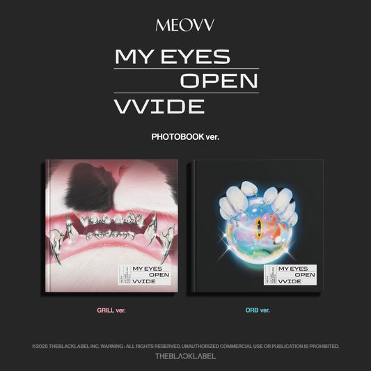 [PRE-ORDER] MEOVV - 1st EP Album- 'MY EYES OPEN VVIDE' (Photobook Ver.)