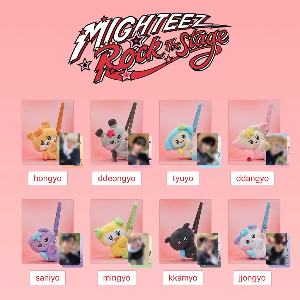 [PRE-ORDER] ATEEZ 에이티즈 - MIGHTEEZ Rock The Stage Official MD - Plush Bag
