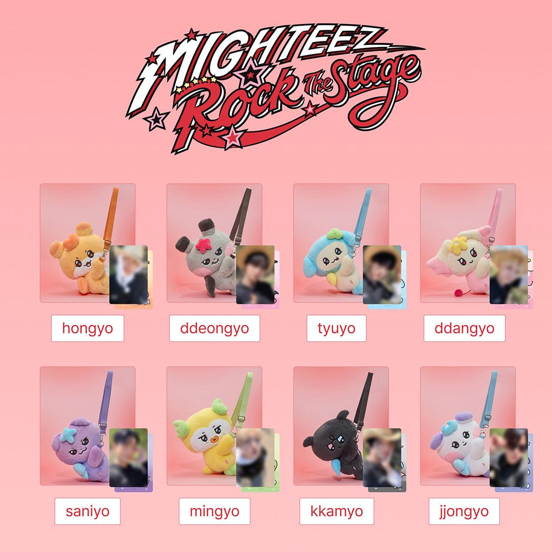 [PRE-ORDER] ATEEZ 에이티즈 - MIGHTEEZ Rock The Stage Official MD - Plush Bag