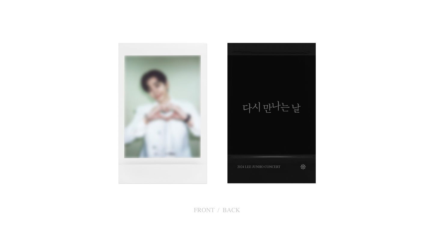 2PM - LEE JUNHO - 2024 LEE JUNHO CONCERT <다시 만나는 날> (DVD Version) + POB Polaroid