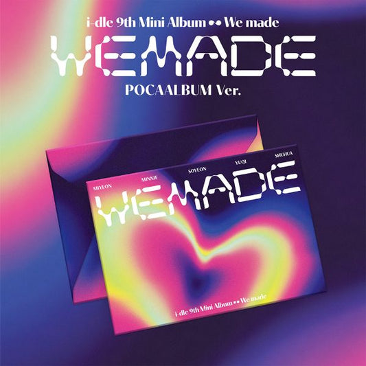 [PRE-ORDER] i-dle - 9th Mini Album 'We made' (POCAALBUM ver.)