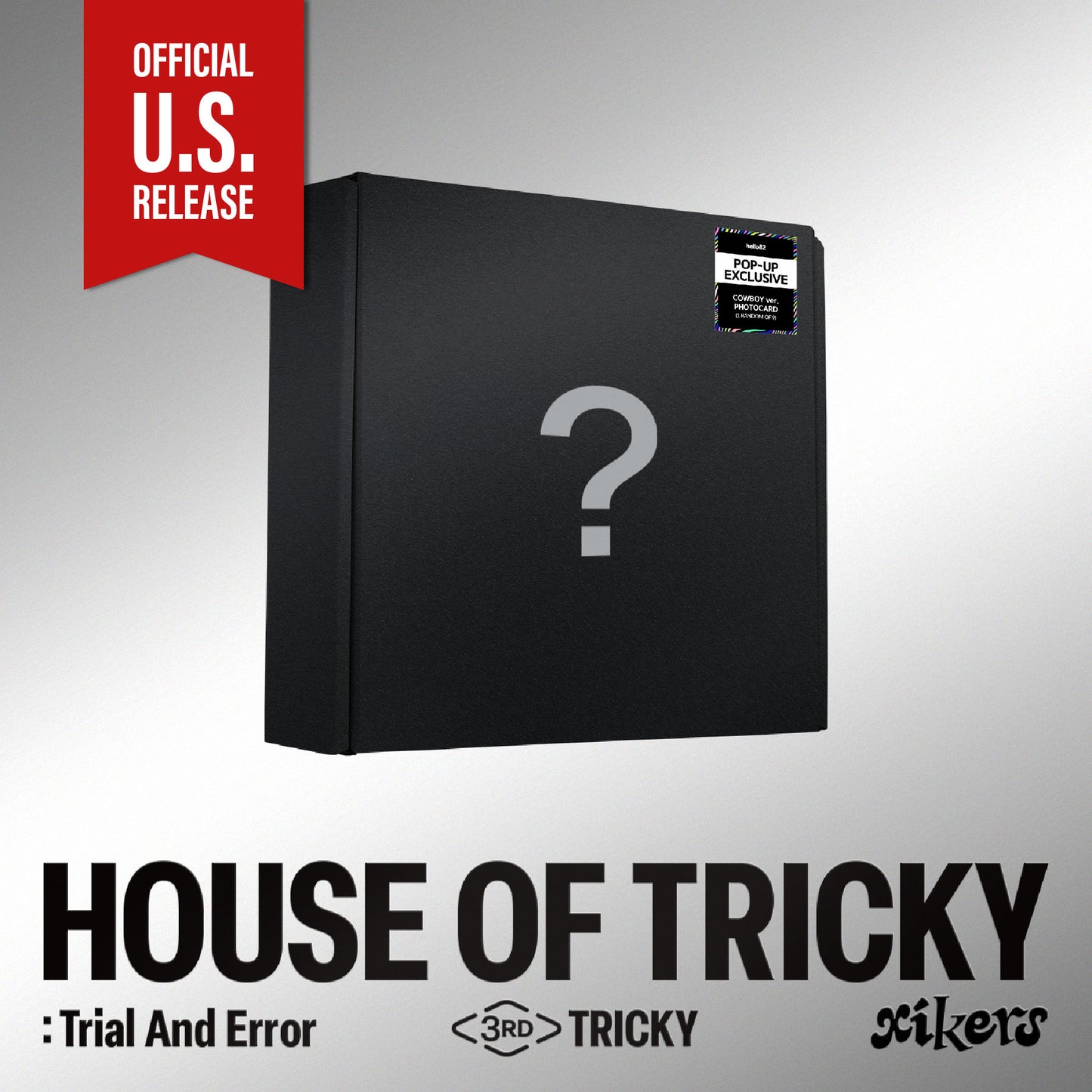 xikers - 3rd Mini-Album 'HOUSE OF TRICKY: Trial and Error' (US Version) (Pop-up Exclusive)